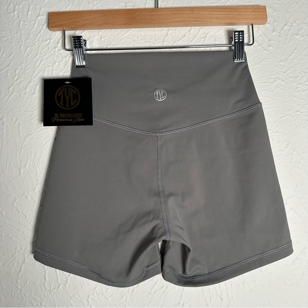 TYC XS Grey Buttery Soft Shorts NWT